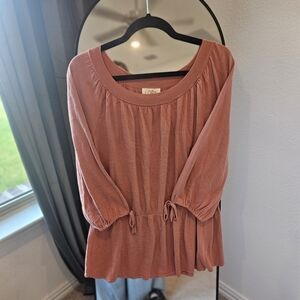 LOFT Terracotta Blouse